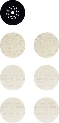 Bosch Professional EXPERT M480 Net Starter Gewebeschleifblatt-Set, 7-tlg.