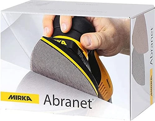 Mirka Abranet Grip Gewebeschleifblatt K80, 77mm, 50 Stück