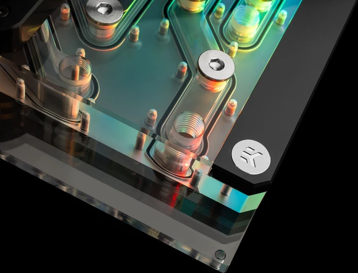 EK Water Blocks Quantum Line EK-Quantum Reflection PC-O11D Mini D5 PWM D-RGB, Verteilerplatte mit Pumpe, Acryl