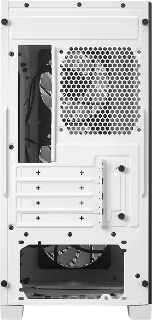 Cooler Master Elite 301 White, weiß, Glasfenster