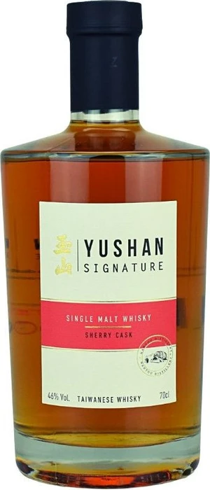 Yushan Signature Single Malt Whisky Sherry Cask 700ml