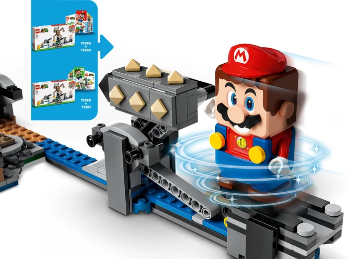 LEGO Super Mario - Reznors Absturz Erweiterungsset
