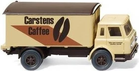 Wiking Koffer-Lkw Int. Harvester Carstens Caffee