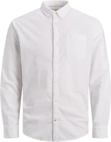 Jack & Jones Slim Fit Hemd langarm weiß (Herren)