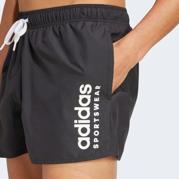 adidas Essentials Logo CLX Badeshorts schwarz (Herren)