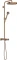 Hansgrohe AXOR One Showerpipe mit Thermostat und Kopfbrause 280 1jet polished red gold Vorschaubild