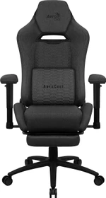 AeroCool ROYAL AeroWeave Ash Black Gamingstuhl, schwarz