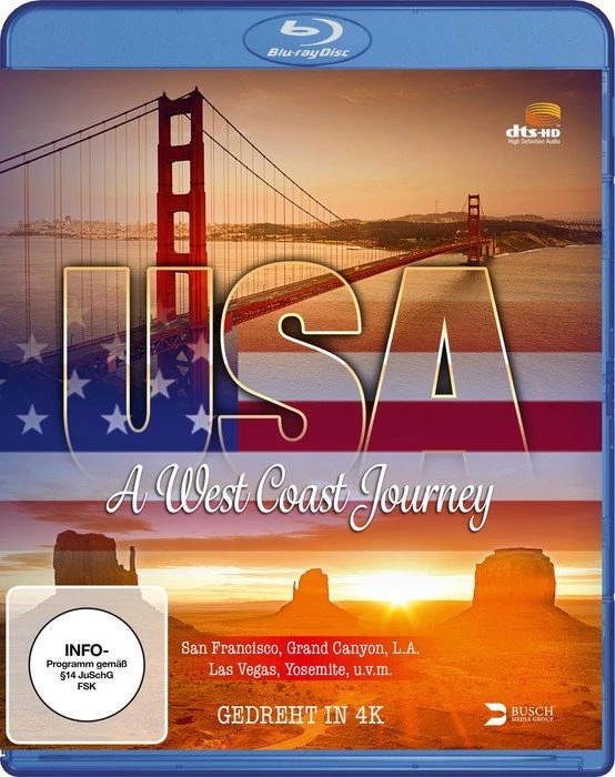 USA - A West Coas Journey (Blu-ray)