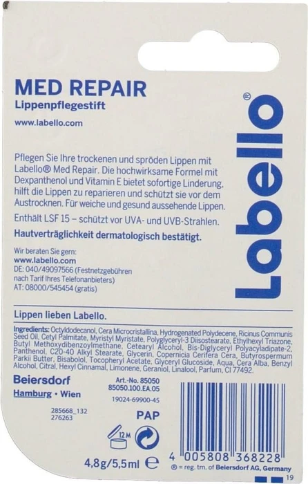 Labello Lippenpflegestift Med Repair, 1 Stück