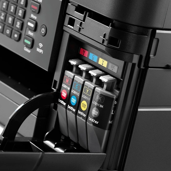 Brother MFC-J491DW schwarz, Tinte, mehrfarbig
