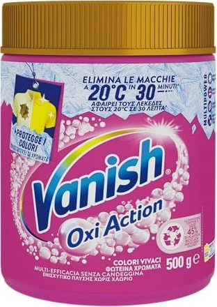 Vanish Oxi Action Pink Fleckenentferner Pulver