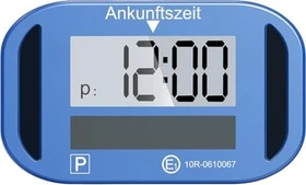Lescars Parkscheibe mit Display