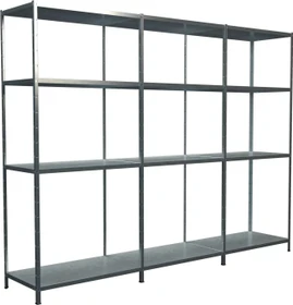 Schulte Lagertechnik PowerMAX Schwerlastregal 340x180x35cm verzinkt