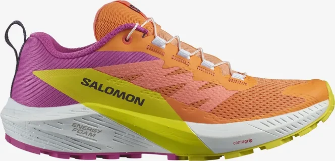 Salomon Sense Ride 5 bird of paradise/white/sulphur spring (Damen)