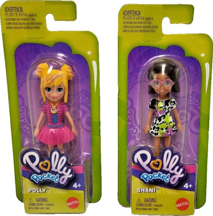 Mattel Polly Pocket - Active Pose Puppe - Totes Cute Lili