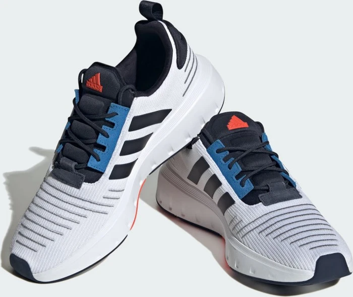 adidas Swift Run cloud white/legend ink/bright red (Herren)
