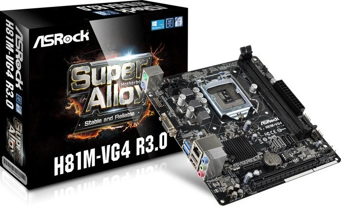 ASRock H81M-VG4 R3.0 (Intel 1150)