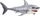 Zuru Robo Alive Great White Shark (71126UP)