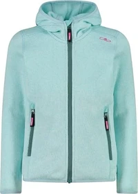 CMP Knit-Tech Meliert Fleece Jacke opale/bianco (Junior)