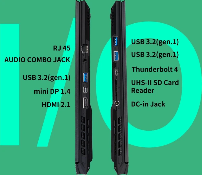 GIGABYTE AERO 15 OLED YD-93DE648SP, Core i9-11980HK, 32GB RAM, 1TB SSD, GeForce RTX 3080, DE