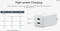 ASUS 65W USB-C GaN Charger, 2x USB-C, inkl. USB-C-Ladekabel Vorschaubild
