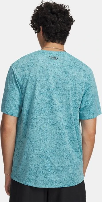 Under Armour Tech Funktionsshirt kurzarm blue haze/black (Herren)