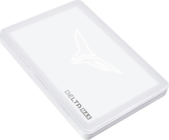 TeamGroup T-Force Delta MAX WHITE RGB SSD 1TB, 2.5" / SATA 6Gb/s