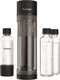 Sodapop Logan Trinkwassersprudler matt schwarz