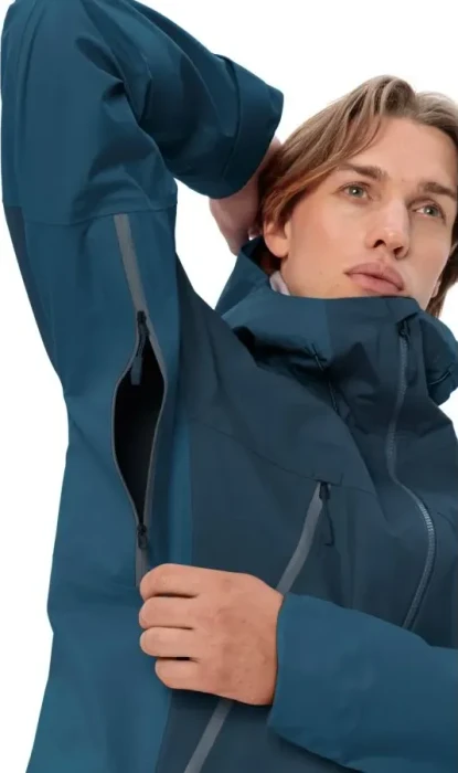 Vaude Croz IV 3L Funktionsjacke baltic sea (Herren)