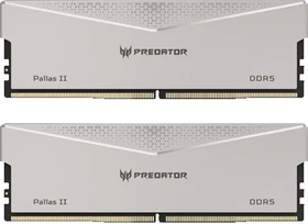 Acer Predator Pallas II silber UDIMM 32GB Kit, DDR5-6000, CL36-45-45-96, 1RX8