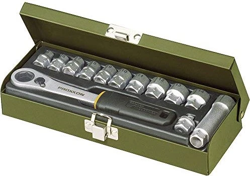 Proxxon Steckschlüsselsatz inkl. Werkzeugbox, 13-tlg.