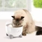 Catit PIXI Smart-Trinkbrunnen, LED-Statusanzeige, Trockenlaufschutz, Edelstahleinsatz, UV-C Wasserfilter, WLAN, 2.5l, weiß Vorschaubild