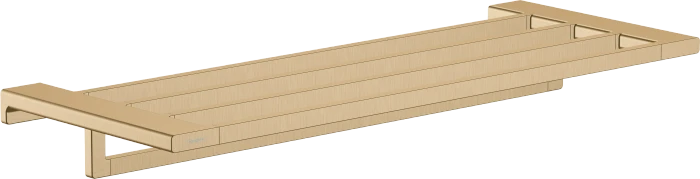 Hansgrohe AddStoris Q Handtuchablage mit Handtuchhalter 648mm brushed bronze