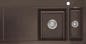 systemceram Mera 100 Einbau Becken rechts siena