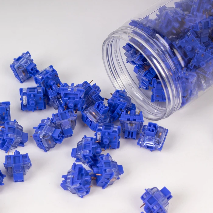 Keychron Gateron Box CJ Dark Blue Linear Switch Set, 110er-Pack
