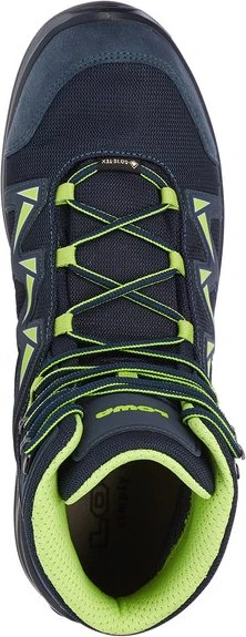 Lowa Innox Pro GTX Mid steel blue/lime (Junior)