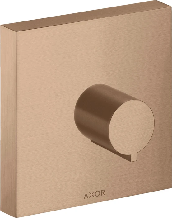 Hansgrohe Axor ShowerSolutions Absperrventil 120/120 brushed red gold