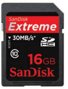 SanDisk Extreme, SD, Class6/Class 10, Rev-3
