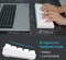 RK Royal Kludge RK61 60% Wireless, weiß, LEDs RGB, Gateron BLUE, USB/Bluetooth, DE Vorschaubild