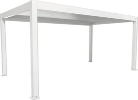Biohort Pergola 5.5x3 weiß/silber-metallic