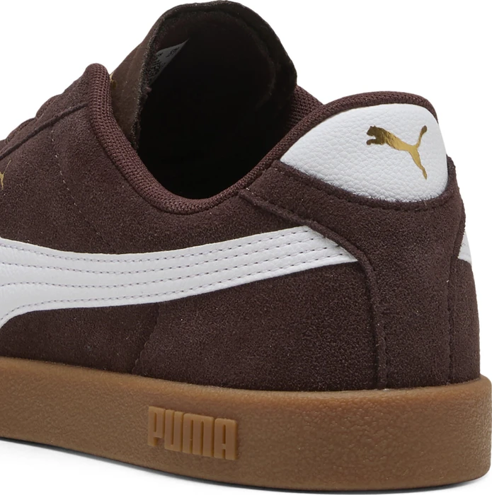 Puma Club II Suede chocolate brown/puma white