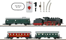 Märklin - Spur Z Startpackung - Museumspersonenzug mit Dampflok BR 24.