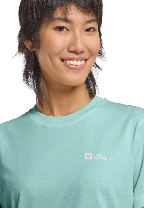 Jack Wolfskin Essential T-Shirt kurzarm soft jade (Damen)