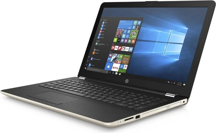 HP Laptop 15-bw067sa, Silk Gold/Ash Silver, A9-9420, 4GB RAM, 1TB HDD, UK