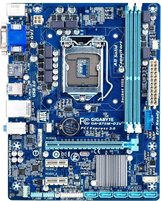 GIGABYTE GA-B75M-D2V (Intel 1155)