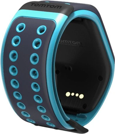 TomTom Runner 2 Music GPS-Uhr inkl. Kopfhörer large blau/türkis