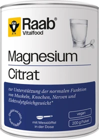 Raab Vitalfood Magnesiumcitrat Pulver, 200g