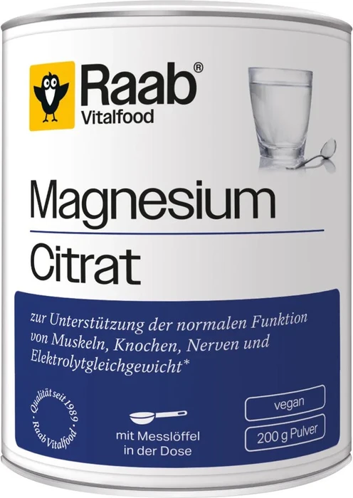 Raab Vitalfood Magnesiumcitrat Pulver