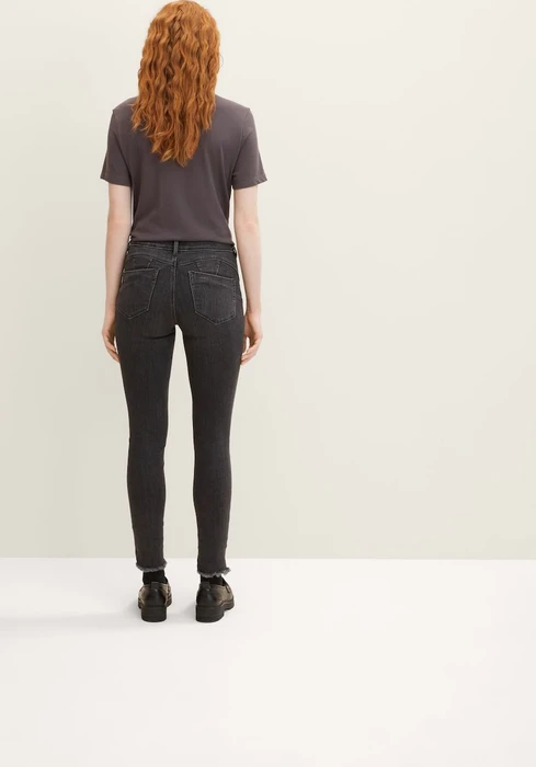 Tom Tailor Jona Extra Skinny Ankle Jeans Jeans used mid stone grey denim (Damen)