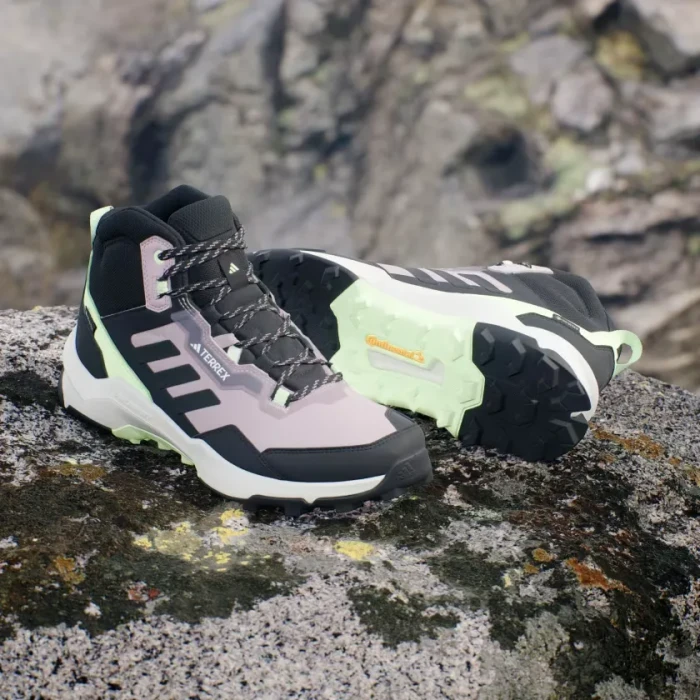 adidas Terrex AX4 Mid GTX preloved fig/grey three/green spark (Damen)